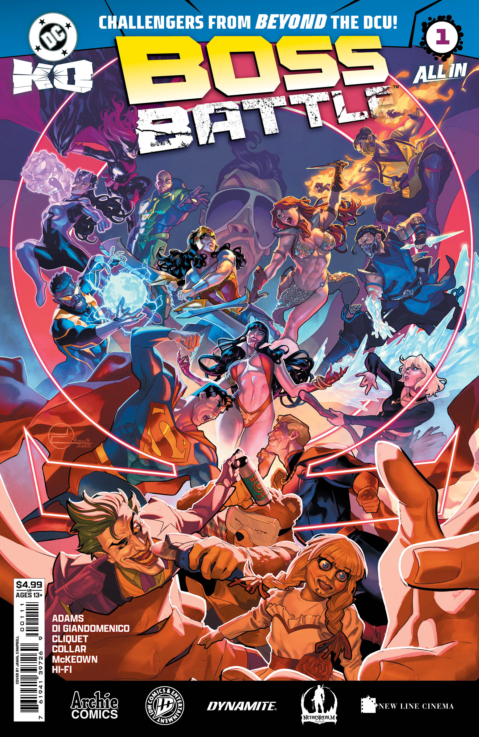 DC K.O. BOSS BATTLE (2026) #1 (ONE SHOT) CVR A JAMAL CAMPBELL