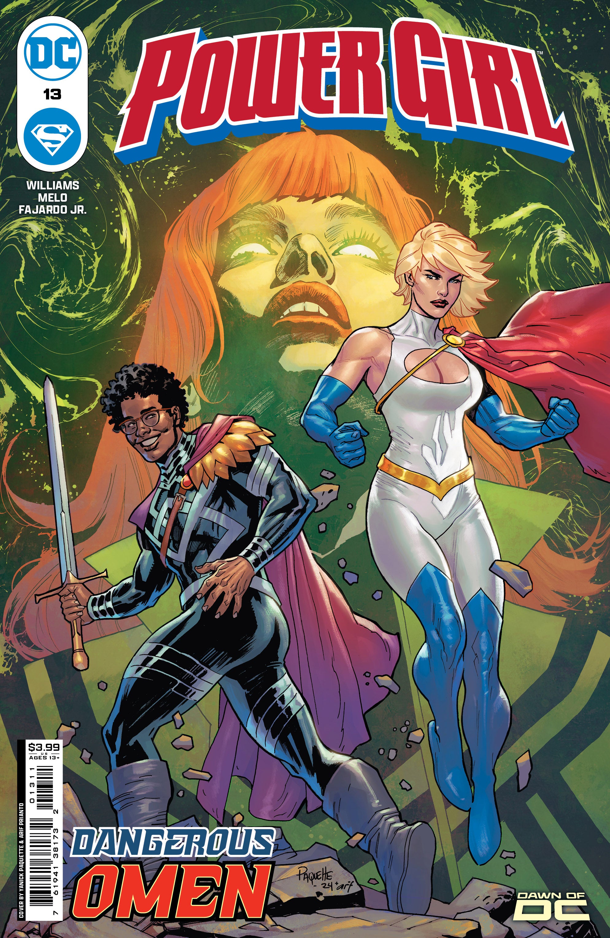 POWER GIRL (2023) #13 CVR A YANICK PAQUETTE
