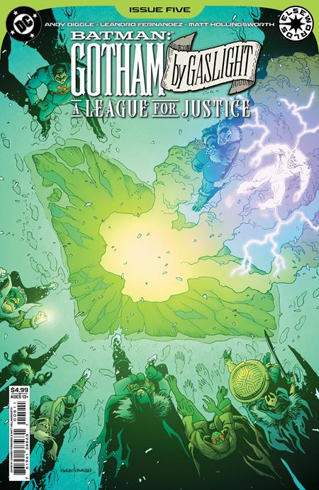 BATMAN GOTHAM BY GASLIGHT A LEAGUE FOR JUSTICE (2025) #5 CVR A LEANDRO FERNANDEZ
