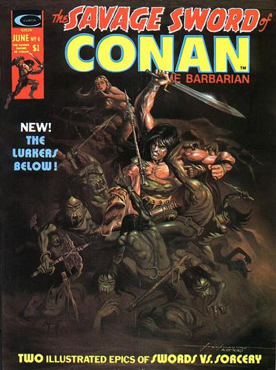 SAVAGE SWORD OF CONAN (1974) #6