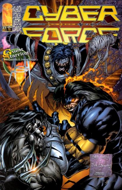 CYBERFORCE (1993) #27 FINCH CVR A