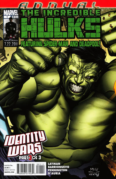 INCREDIBLE HULKS ANNUAL (2011) #1 (VF)