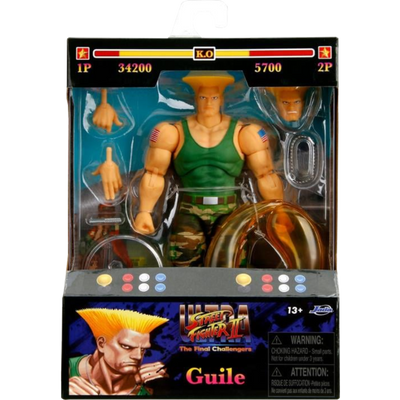 STREET FIGHTER GUILE 6IN AF