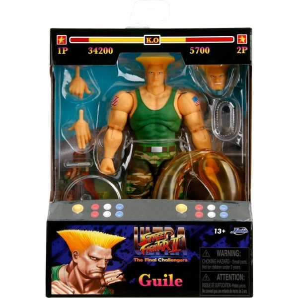 STREET FIGHTER GUILE 6IN AF