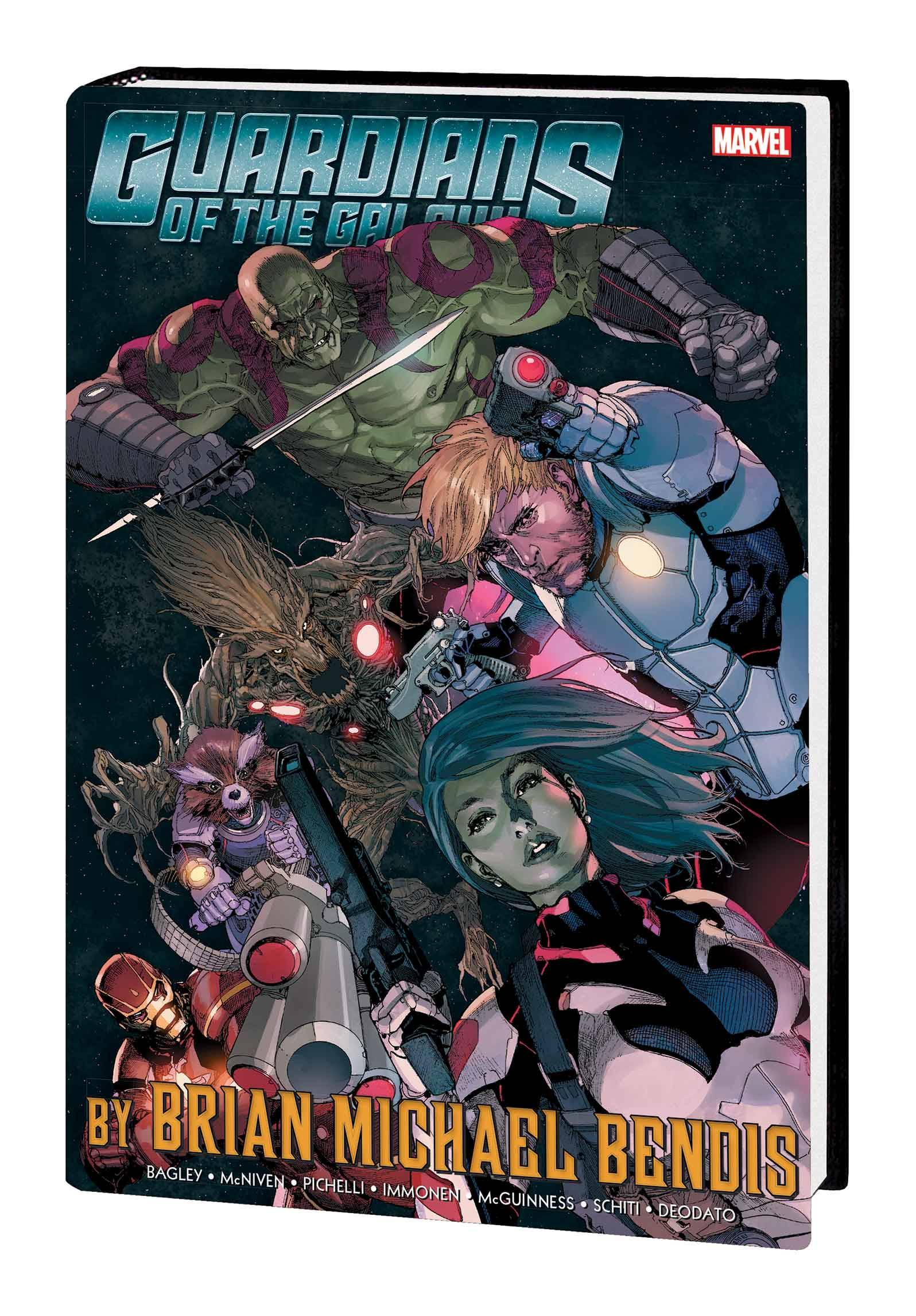 GUARDIANS OF THE GALAXY BY BENDIS OMNIBUS HC VOL 01 YU CVR NEW PTG