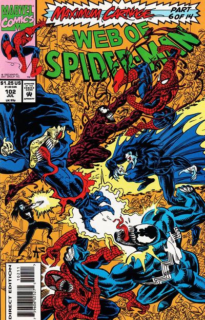 WEB OF SPIDER-MAN (1985) #102