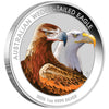 AUSTRALIAN WEDGE-TAILED EAGLE 2026 1oz SILVER COLOURED COIN IN CARD