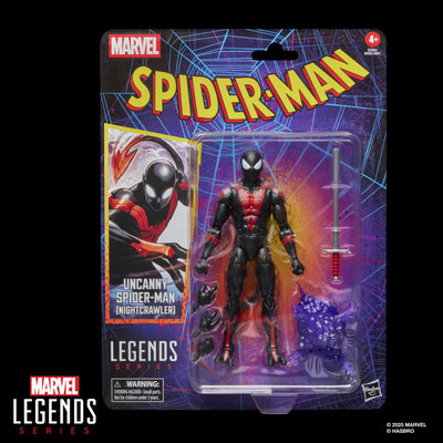 MARVEL LEGENDS SERIES UNCANNY SPIDER-MAN (NIGHTCRAWLER) AF