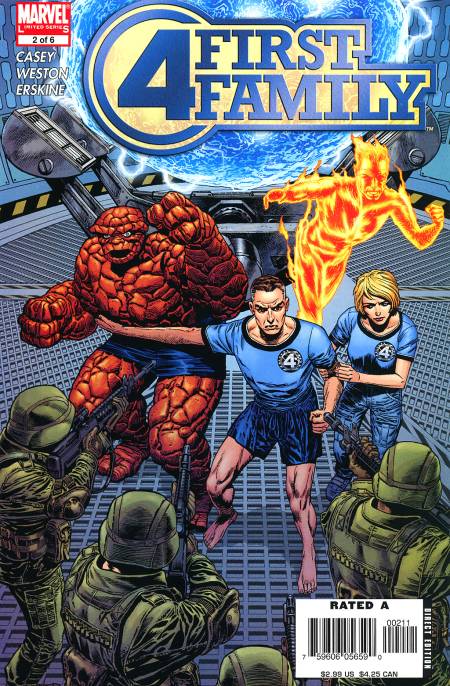 FANTASTIC FOUR FIRST FAMILY #2