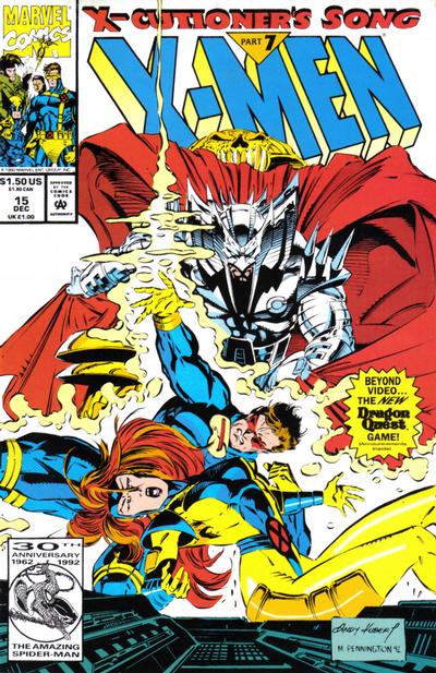 X-MEN (1991) #15 POLYBAGGED EDITION - NO POLYBAG