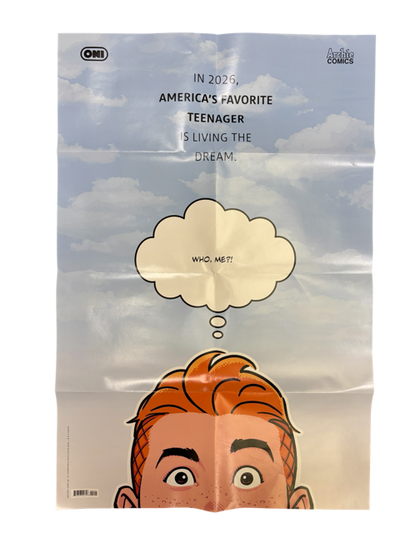DEAD TEENAGERS ARCHIE DOUBLE SIDED FOLDED PROMO POSTER