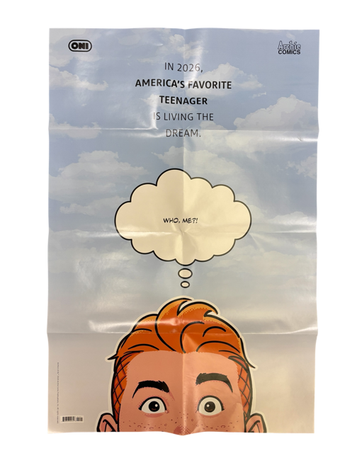 DEAD TEENAGERS ARCHIE DOUBLE SIDED FOLDED PROMO POSTER
