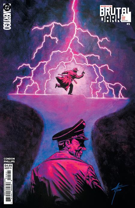 PERIL OF THE BRUTAL DARK AN EZRA CAIN MYSTERY (2026) #5 CVR B AARON CAMPBELL CARD STOCK VAR