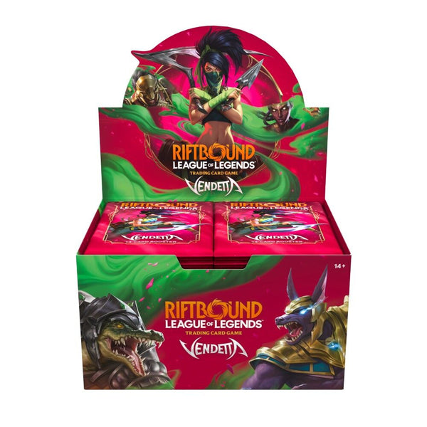 RIFTBOUND LEAGUE OF LEGENDS TCG SET FOUR VENDETTA BOOSTER BOX