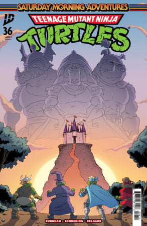 TMNT SATURDAY MORNING ADVENTURES CONTINUED (2023) #36 CVR A SCHOENING