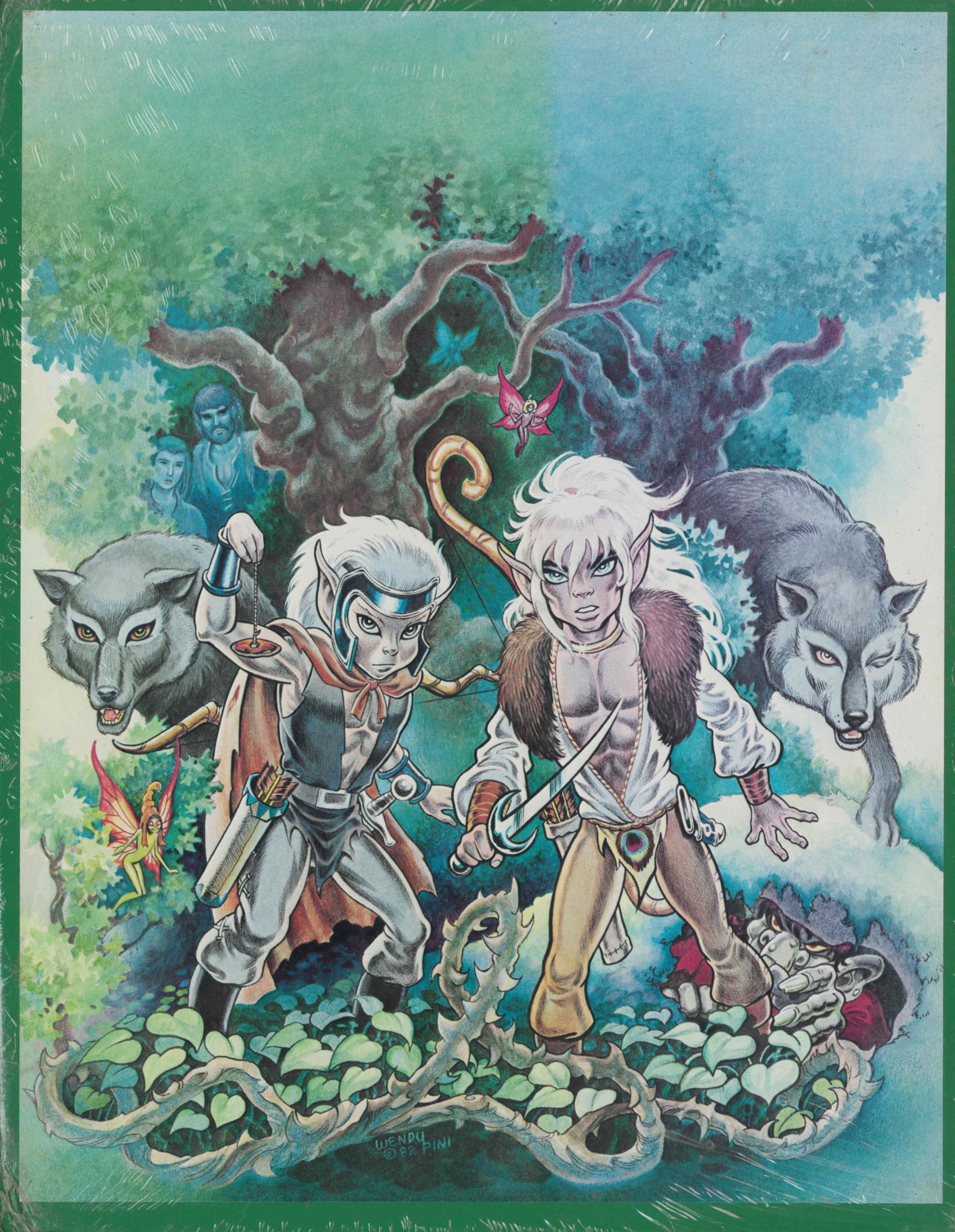 ELFQUEST HC (1982) BOOK 02 LEATHER SLIPCASE SIGNED/NUMBERED EDITION