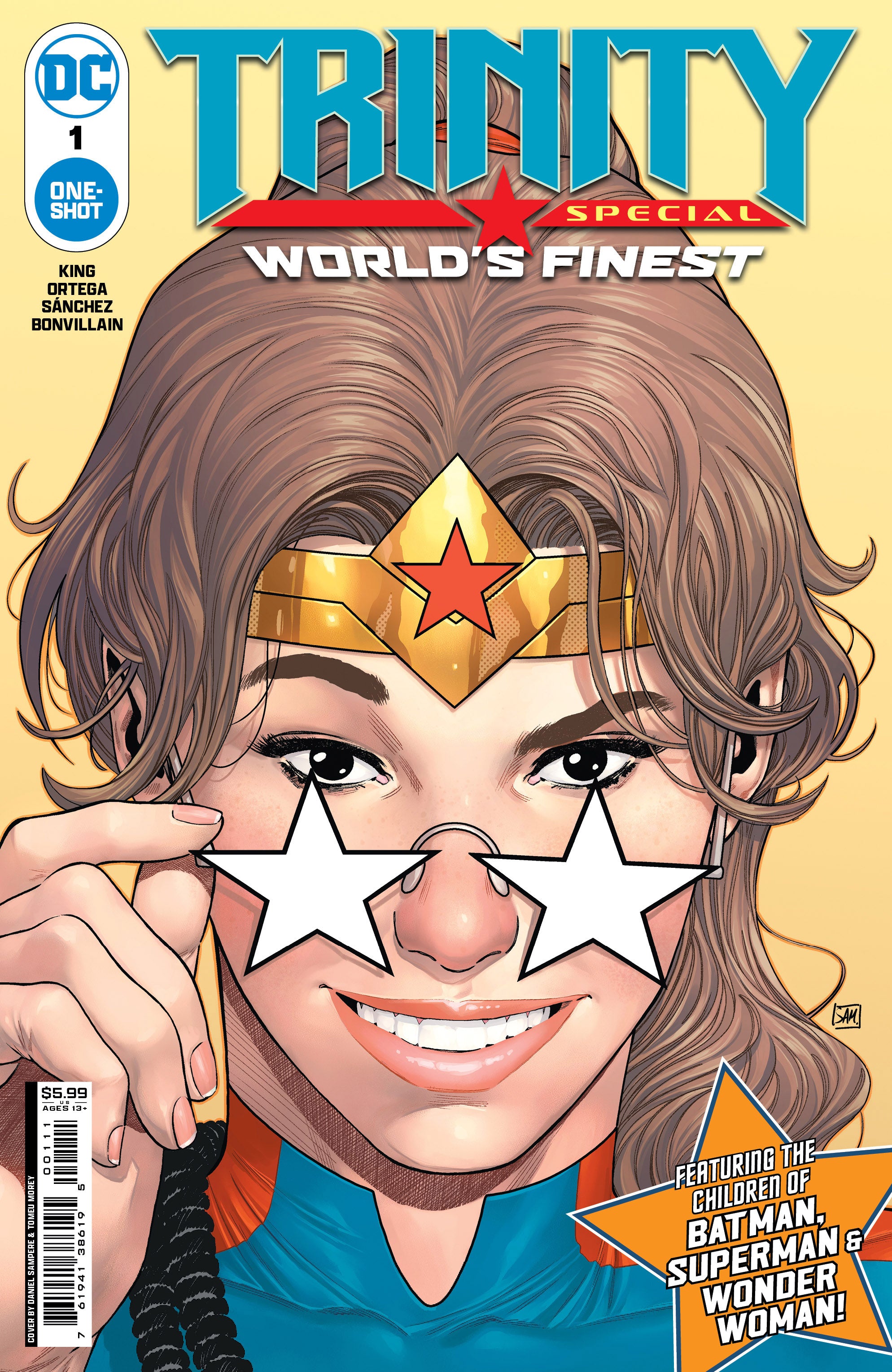 TRINITY SPECIAL WORLDS FINEST (2024) #1 (ONE SHOT) CVR A DANIEL SAMPERE