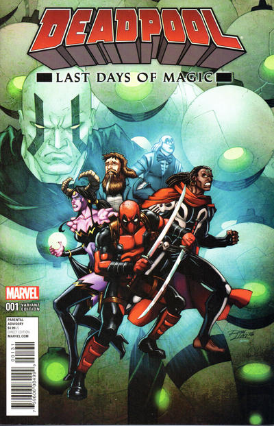 DEADPOOL LAST DAYS OF MAGIC #1 LIM VAR