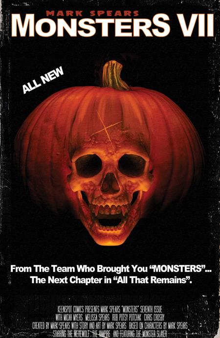 MARK SPEARS MONSTERS (2024) #7 CVR C MARK SPEARS HALLOWEEN II HOMAGE