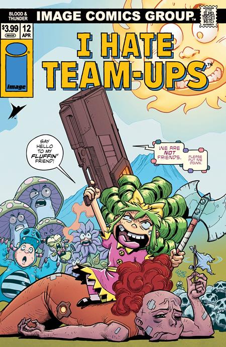 BLOOD & THUNDER (2025) #12 CVR E EJ SU I HATE FAIRYLAND TEAM UP VAR