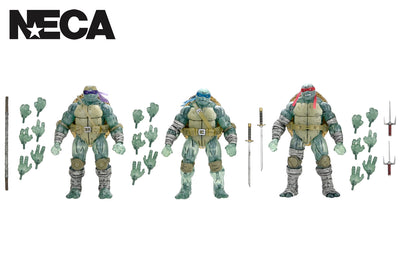 TMNT THE LAST RONIN GHOST BROTHERS 3 PACK 7IN AF
