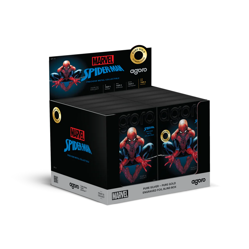 MARVEL 2025 - SPIDER-MAN 5g FOIL BLIND BOX (10 PACK)