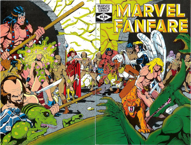 MARVEL FANFARE (1982) #4 (VF/NM)