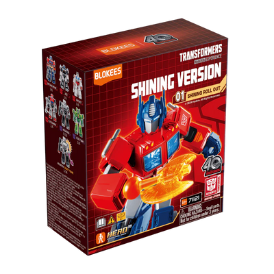 BLOKEES TRANSFORMERS SHINING VERSION 01 SHINING ROLL OUT (BLIND BOX)