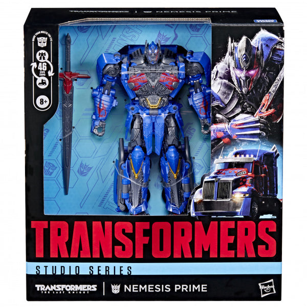 TRANSFORMERS STUDIO SERIES THE LAST KNIGHT LEADER CLASS NEMESIS PRIME AF