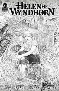 HELEN OF WYNDHORN (2024) #1 2ND PTG B&W CVR A EVELY