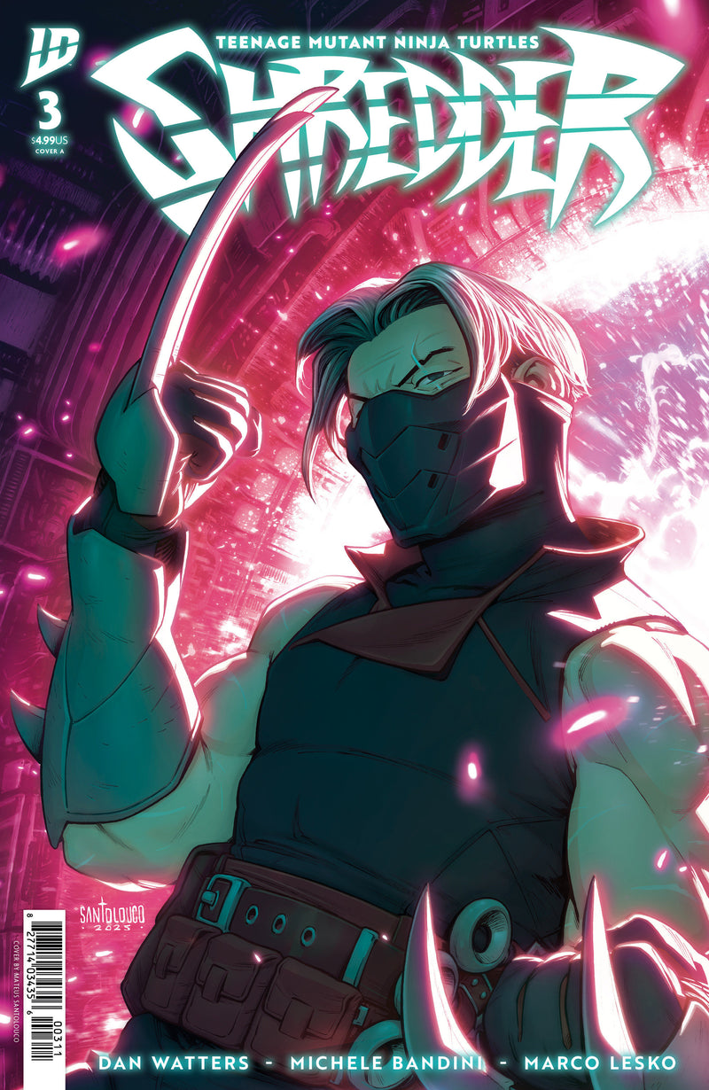 TEENAGE MUTANT NINJA TURTLES SHREDDER (2025) #3 CVR A SANTOLOUCO