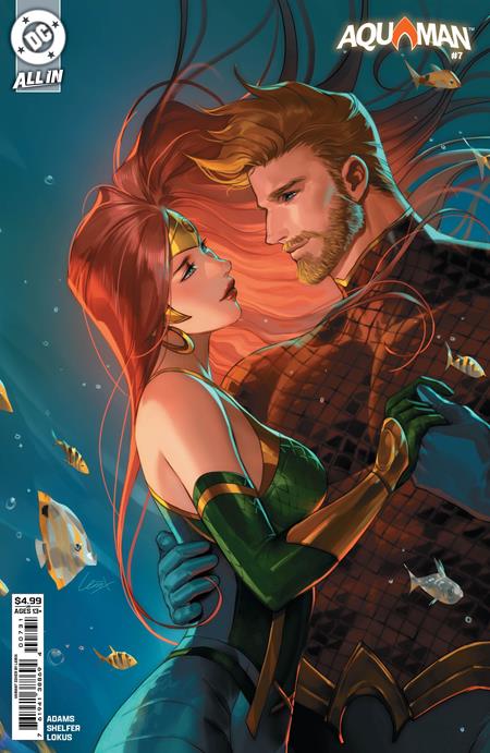 AQUAMAN (2025) #7 CVR C LESLEY LEIRIX LI CARD STOCK VAR