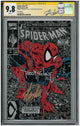 CGC SPIDER-MAN (1990) #1 SILVER EDITION (9.8) SIGNATURE SERIES - SIGNED - SIGNED BY STAN LEE & TODD MCFARLANE