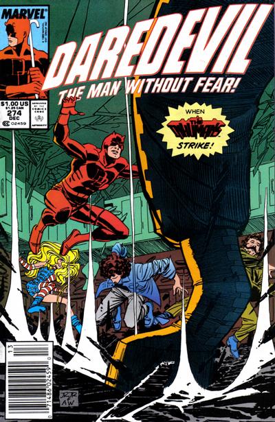 DAREDEVIL (1964) #274 NEWSSTAND EDITION (FN)