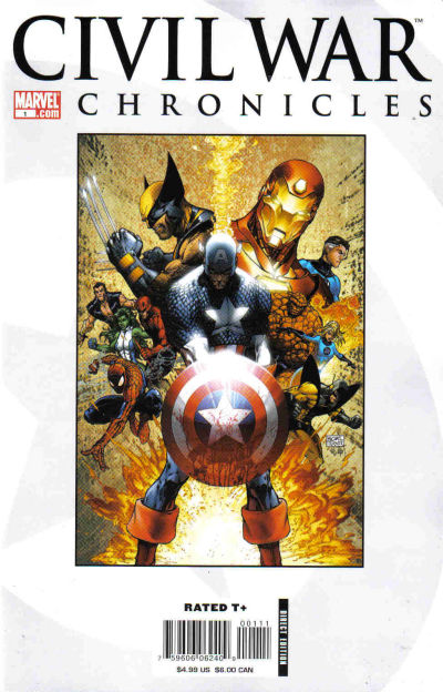 CIVIL WAR CHRONICLES (2007) - SET OF TWELVE