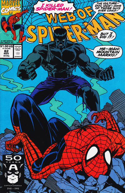 WEB OF SPIDER-MAN (1985) #82