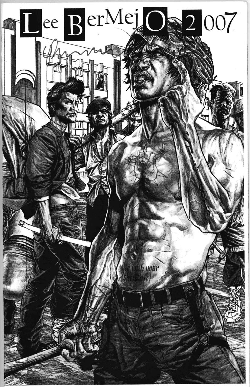 *SIGNED* LEE BERMEJO BRUISES & BLACK EYES SKETCHBOOK #1 (2007)
