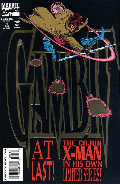 GAMBIT (1993) SET OF FOUR (SEE NOTES)