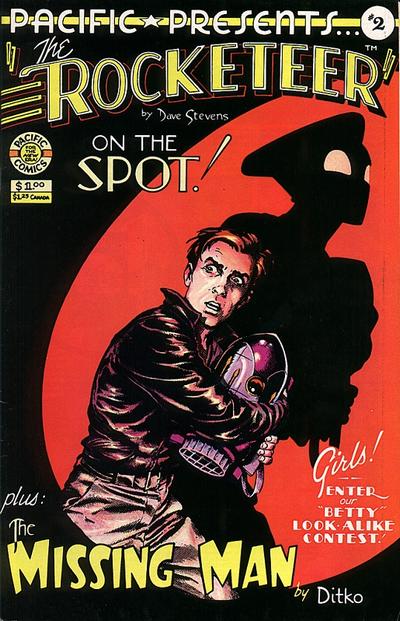 PACIFIC PRESENTS (1982) #2 (DAVE STEVENS ROCKETEER) (VF)