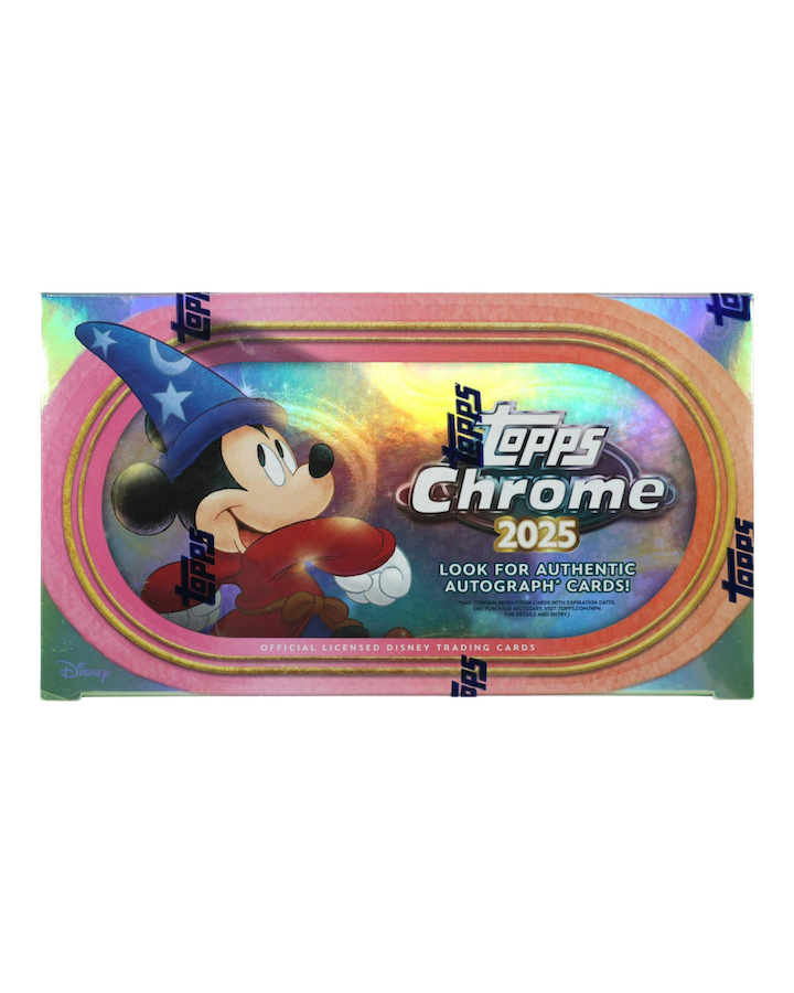 2025 TOPPS CHROME DISNEY HOBBY BOX