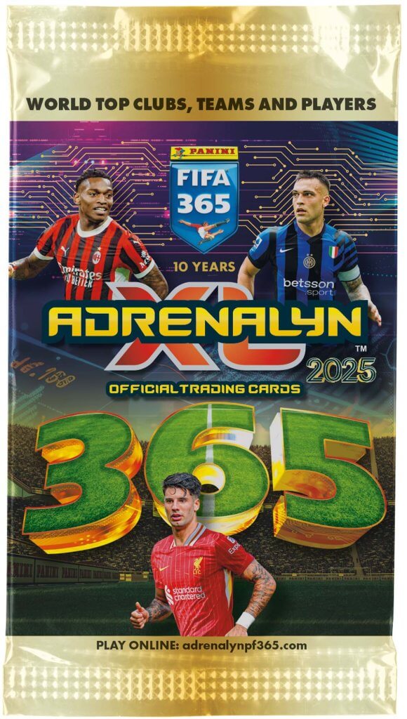 2025 PANINI FIFA 365 ADRENALYN XL SOCCER CARD PACK