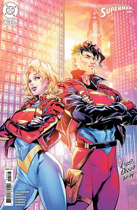 SUPERMAN (2023) #25 CVR K INC 1:100 FICO OSSIO CARD STOCK VAR