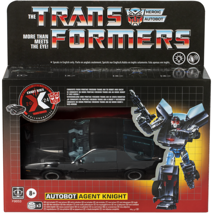 TRANSFORMERS COLLABORATIVE KNIGHT RIDER X TRANSFORMERS AUTOBOT AGENT KNIGHT AF