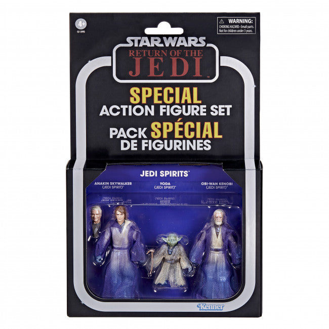 STAR WARS THE VINTAGE COLLECTION JEDI SPIRITS 3 PACK AF