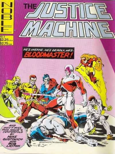 JUSTICE MACHINE (1981) #3 (FN/VF)