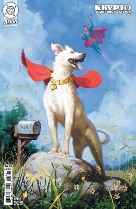 KRYPTO THE LAST DOG OF KRYPTON (2025) #5 CVR B DAVID TALASKI CARD STOCK VAR