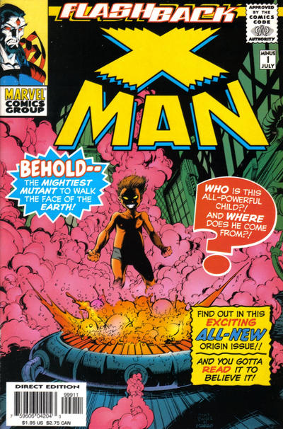 X-MAN (1995) #-1