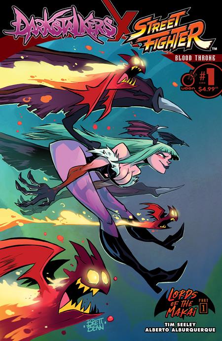 DARKSTALKERS X STREET FIGHTER BLOOD THRONE (2025) #1 (ONE SHOT) CVR B BRETT BEAN