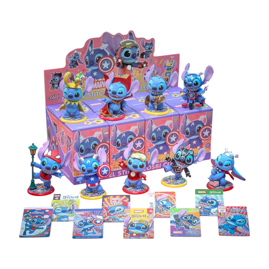MARVEL COMICS STITCH AS MARVEL CHARACTERS COSBI COLLECTION FIG (BLIND BOX)