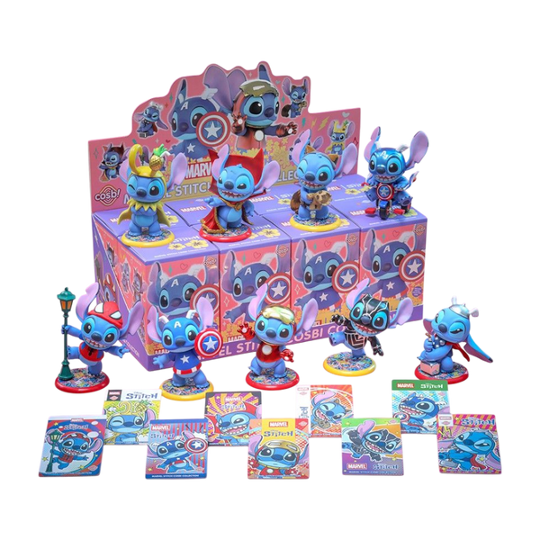 MARVEL COMICS STITCH AS MARVEL CHARACTERS COSBI COLLECTION FIG (BLIND BOX)